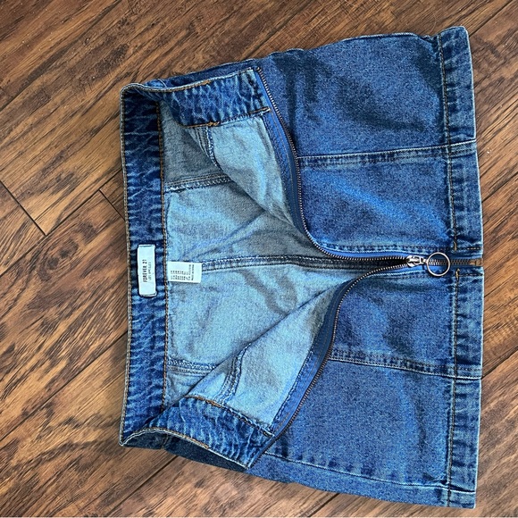 Denim Mini Skirt - Picture 2 of 4